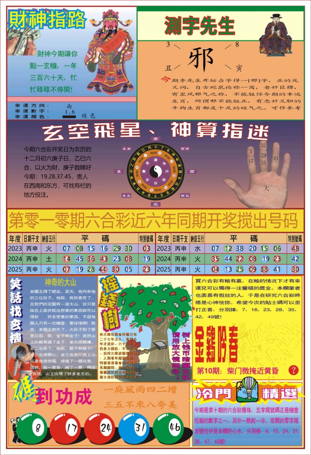 010期中四柱预测B[图]