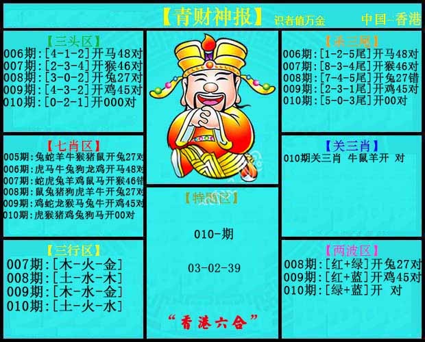 010期青财神报[图]